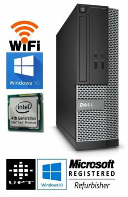 Dell OptiPlex 3020 SFF Intel i3-3.5GHz 8GB RAM 500GB Win 10 USB