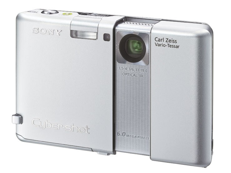 Sony Digital Still Camera DSC-G1 Cyber Shot Silver 3.0x 6.2 MP