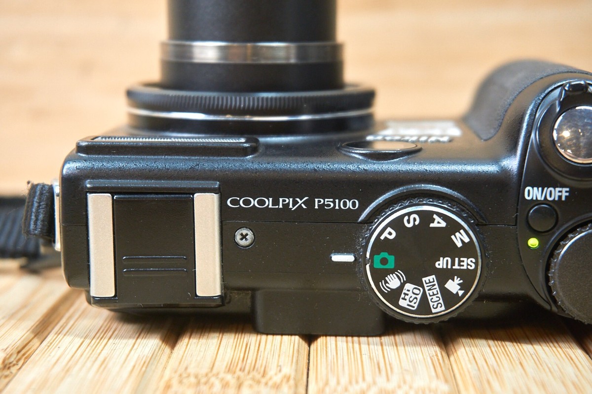 Nikon Coolpix P5100 12MP Digital Camera, 3.5X Optical Zoom