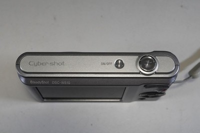 Sony Cyber-shot DSC-W810 20.1MP Digital Camera Silver Japan Used