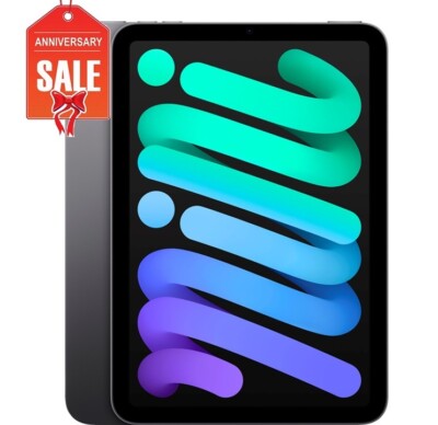 Apple iPad mini 6th Gen A2567, 256GB, Wi-Fi, 8.3 in - Space Gray