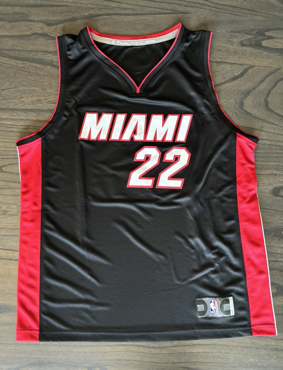Jimmy Butler Miami Heat 2023 NBA Finals Black Jersey- Men's Large