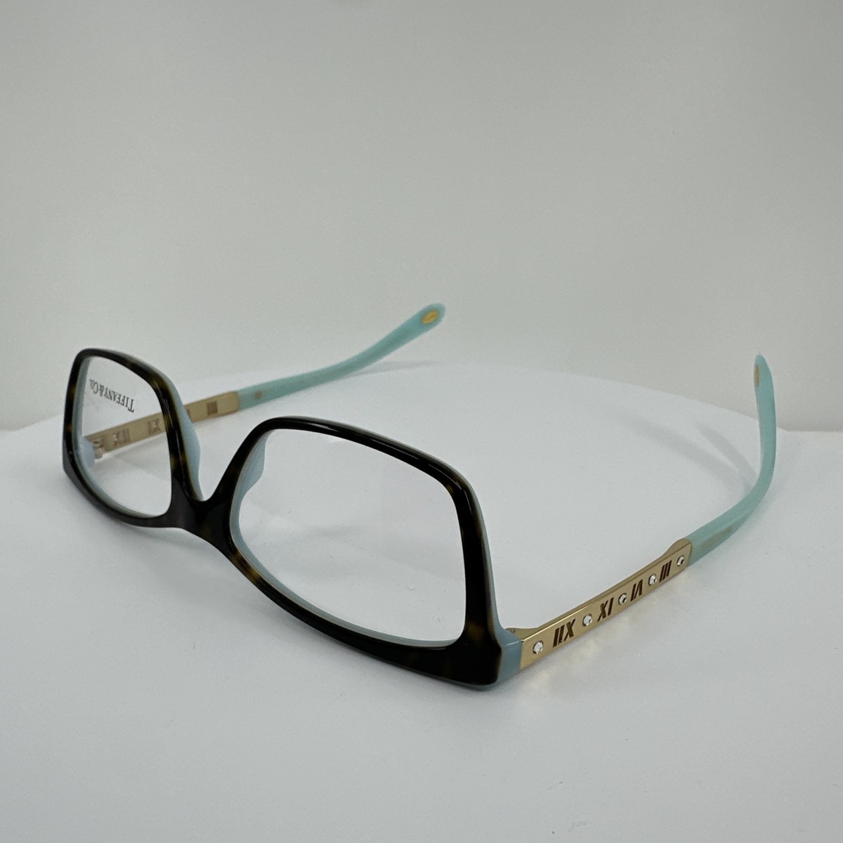 New Authentic Tiffany & Co. TF 2103-B Eyeglasses C. 8134 Havana