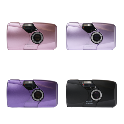Special Color-Olympus μ mju II 35mm Point & Shoot Film Camera Pink