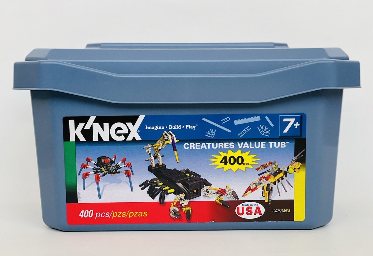 K'NEX 400pc Creatures Value Tub 12076 | eBay