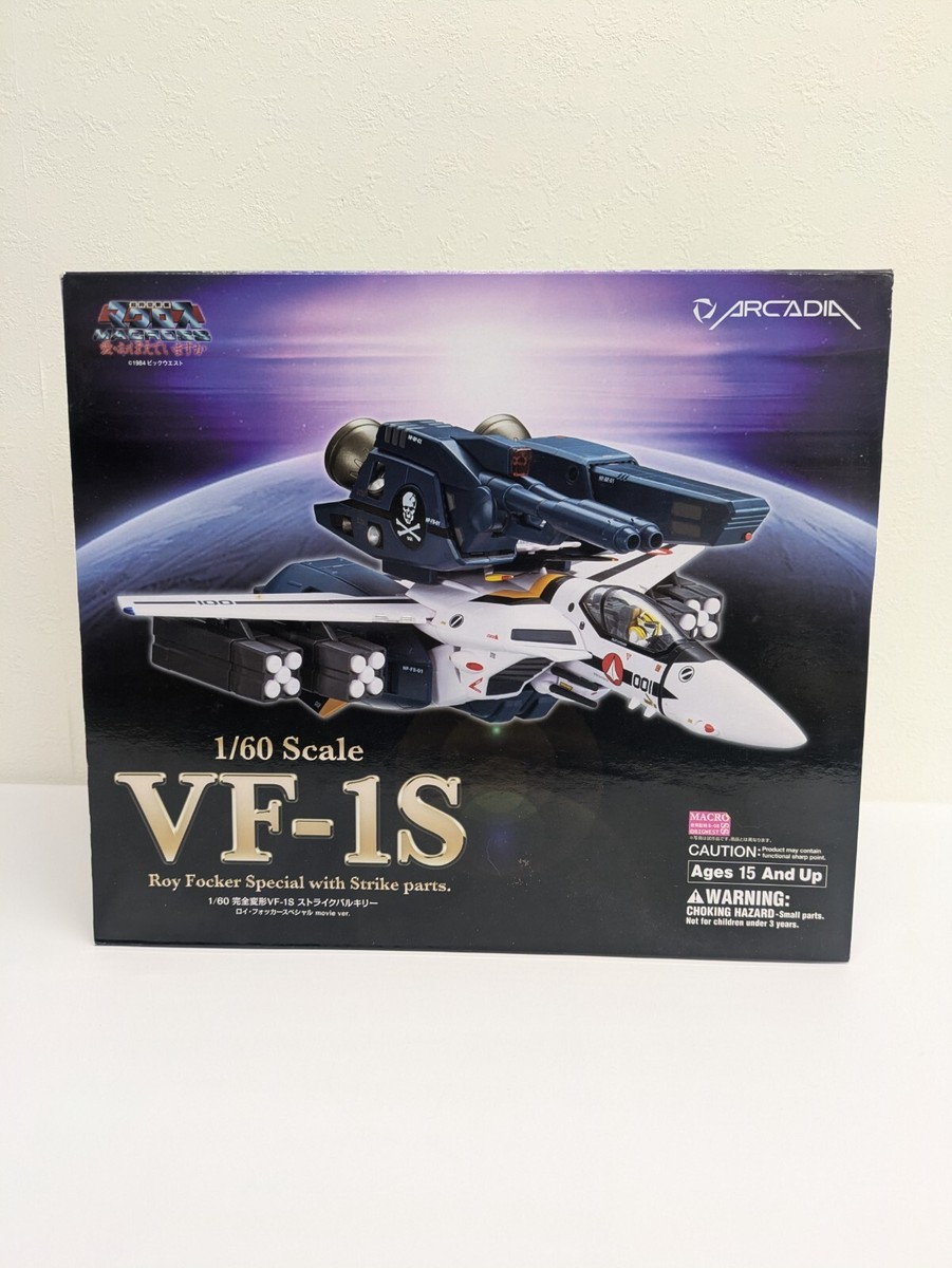 Arcadia Macross 1/60 Strike Valkyrie Vf-1S Roy Focker Special