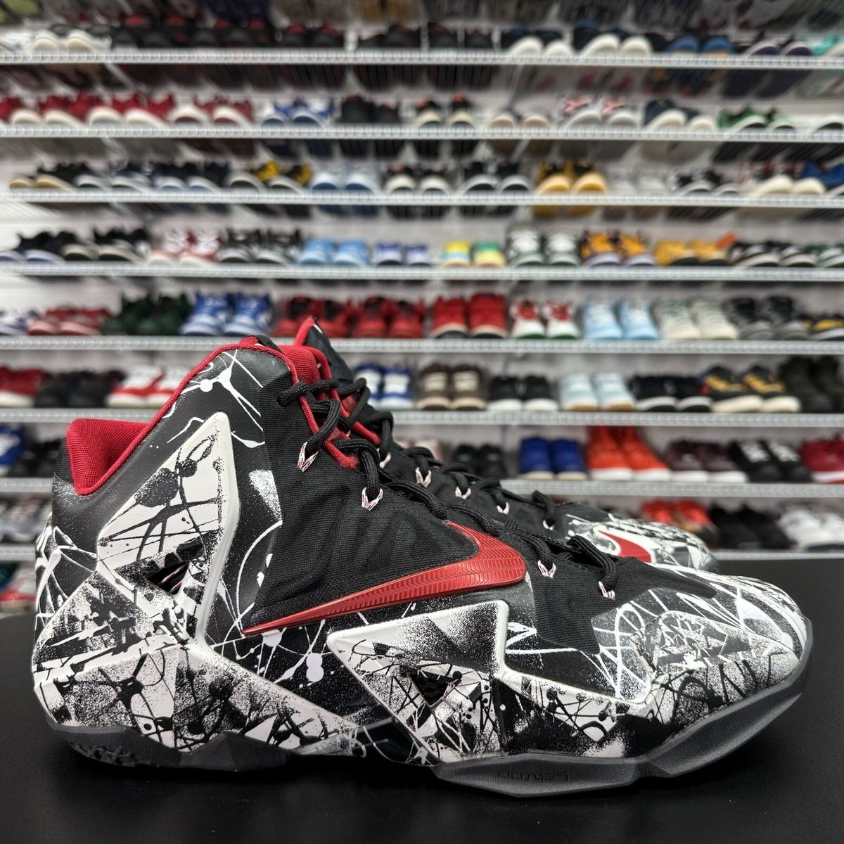 Nike LeBron 11 Graffiti 616175-100 Men's Size 13 With Box | eBay