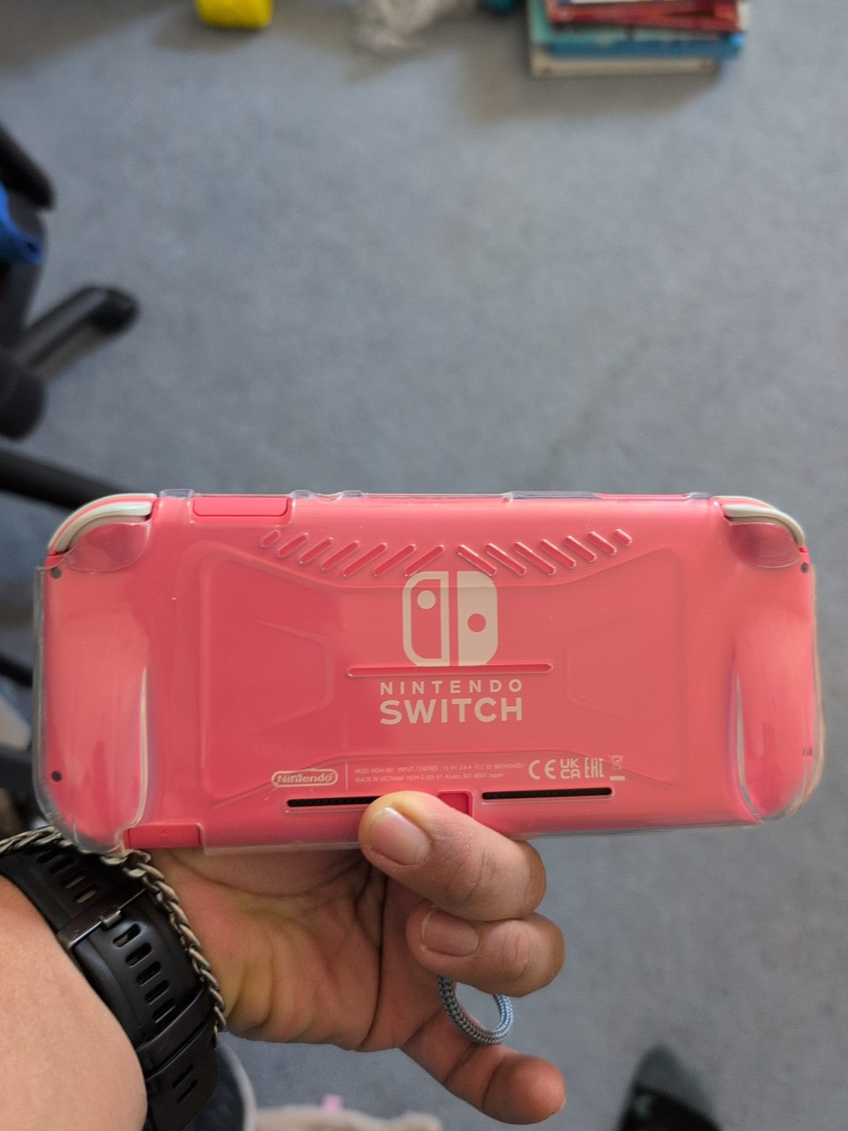 Nintendo Switch Lite - Coral Pink - Priority Mail Same-Day
