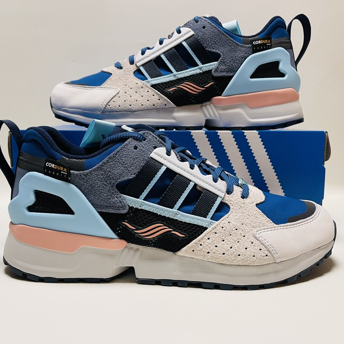 Adidas ZX 10000 National Park Men's Shoes White Navy Athletic