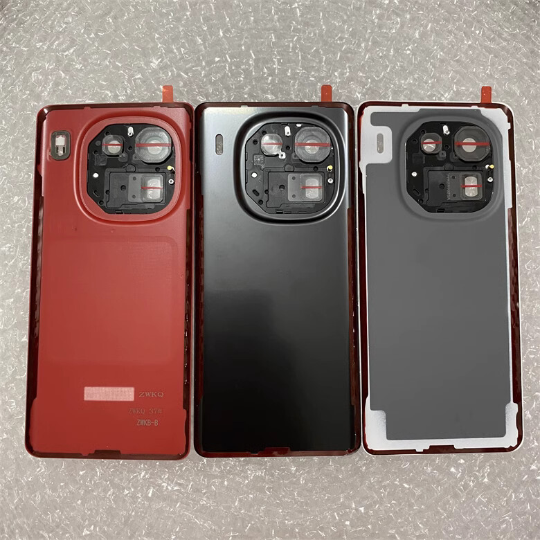 Original For vivo iQOO 12 V2307A Housing Back Glass Cover Battery