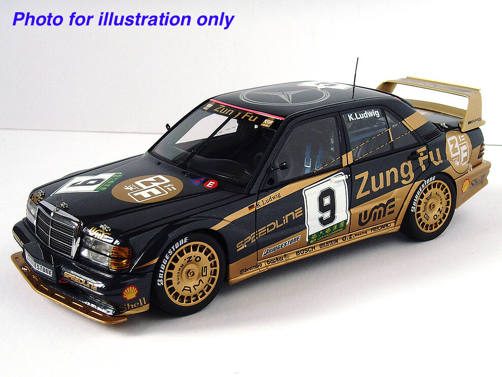 1/10 Lexan Clear RC Car Body Shell for Mercedes-Benz 190E Evo II