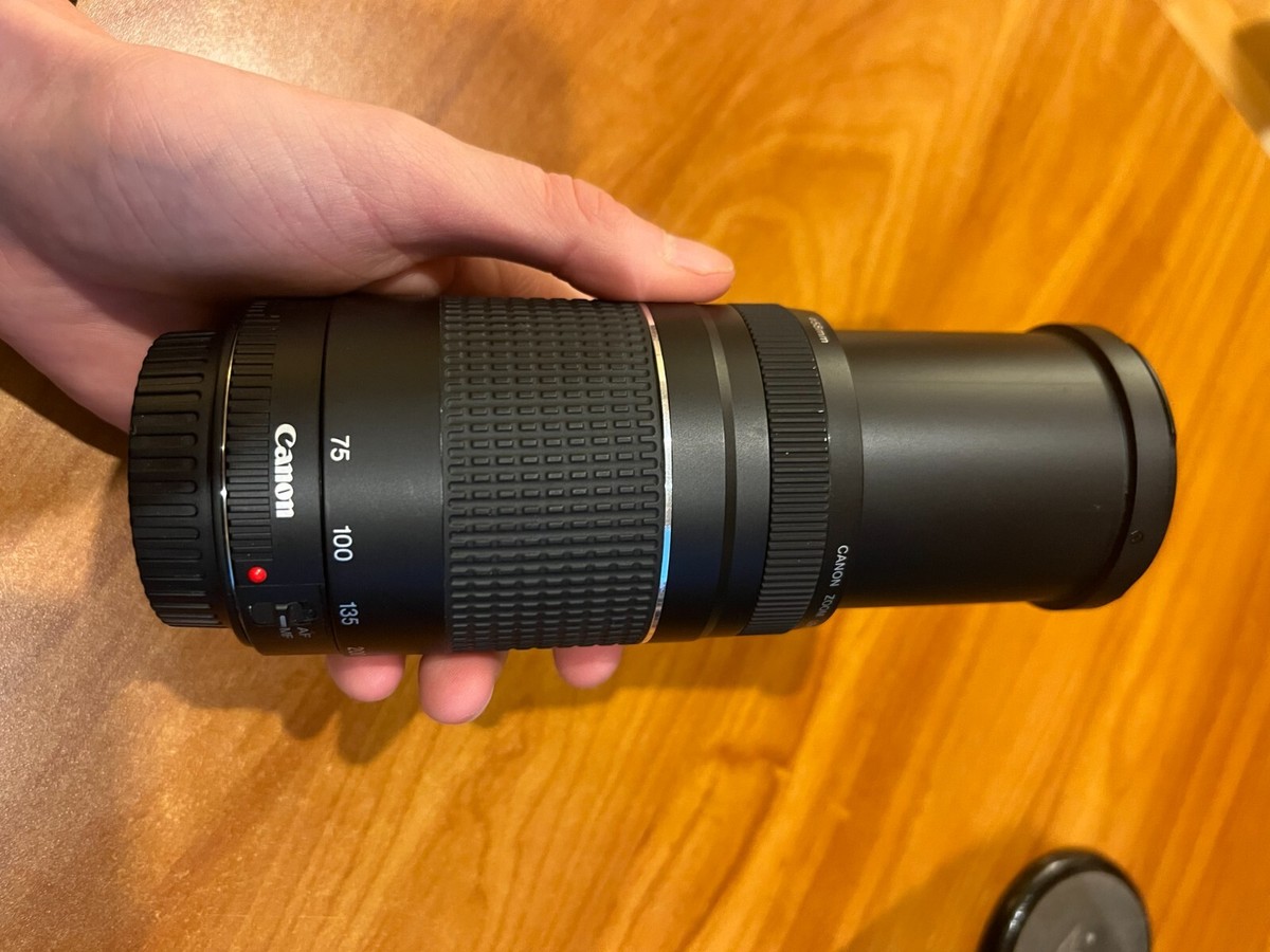 Canon EF 75-300mm f/4-5.6 III Telephoto Zoom Lens 742880768303| eBay
