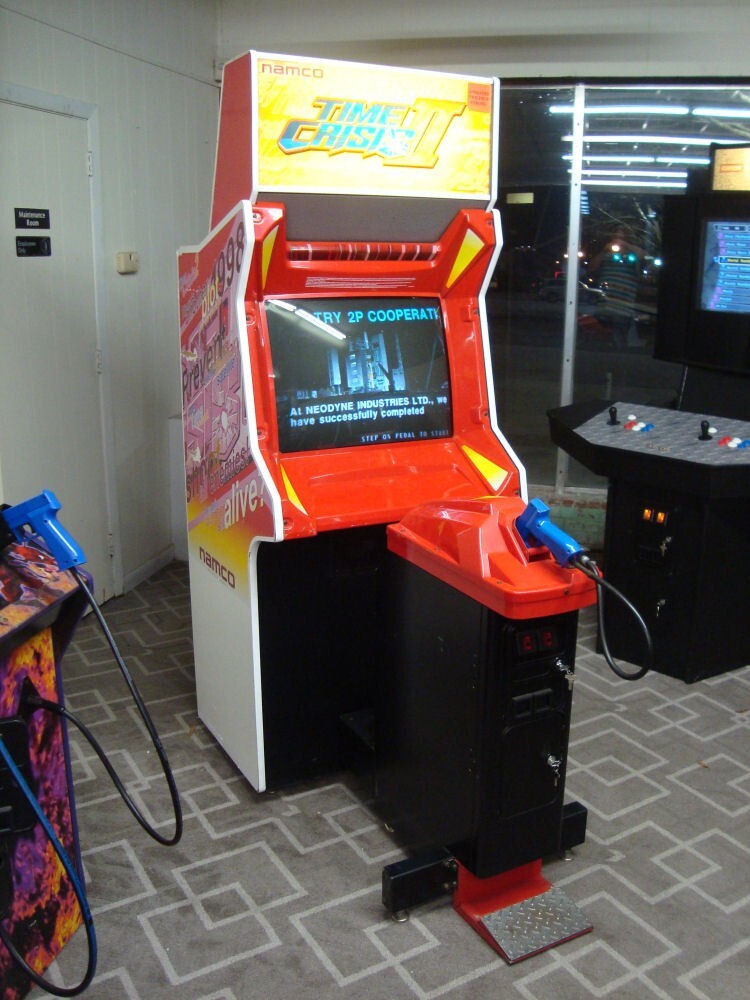 Original Time Crisis II 2 Arcade game - Super Fun, plays great