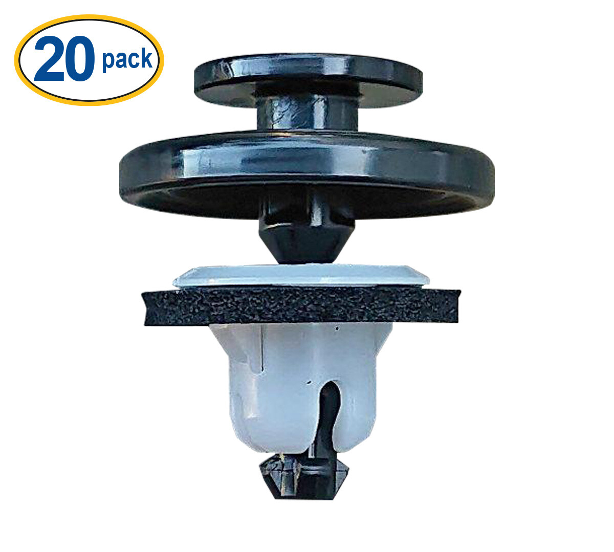 20 Pcs) Tailgate Spoiler Clip 91513-T6A-003 Fits Honda Civic, CR-V