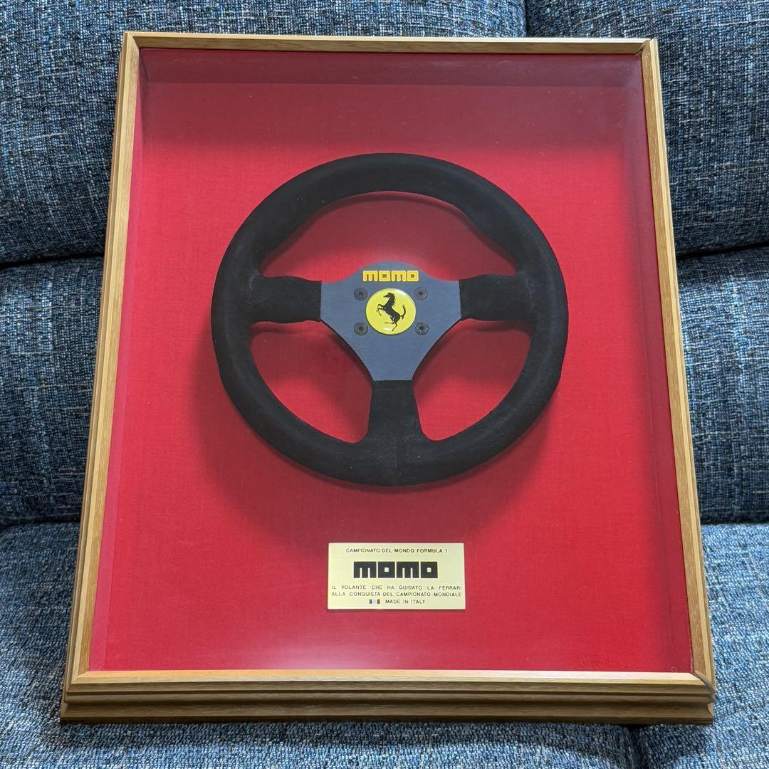 MOMO Ferrari F1 Steering Wheel Display Frame - Used F/S | eBay
