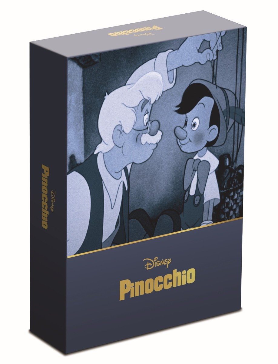 2024 Niue Disney Pinocchio 5oz Silver Colorized Proof Poster Coin
