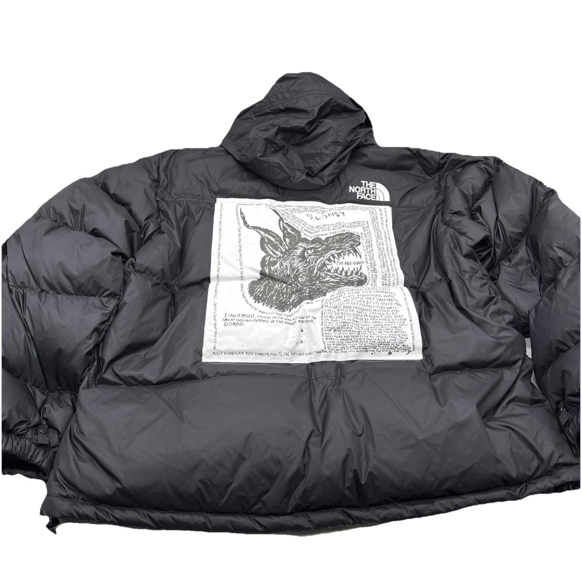 Supreme The North Face Split Nuptse Jacket Black XXL | eBay