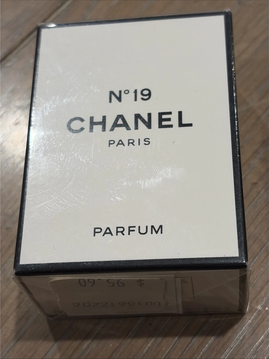 Vintage CHANEL NO 19 Parfum 14ml 0.47fl.oz. New Sealed Package | eBay