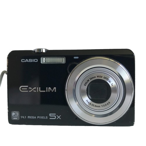 Casio EXILIM ZR1800 digital camera W. 18x Zoom Lens Gold | eBay