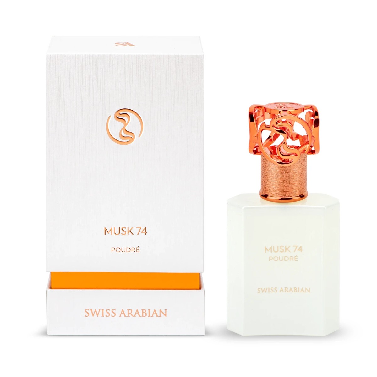 Musk 74 Poudré by Swiss Arabian 50ml Spray - Free Express Shipping