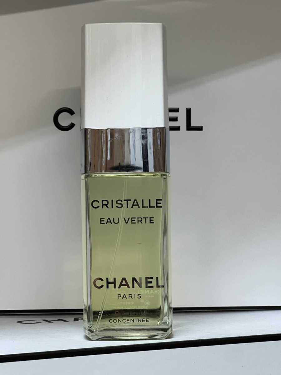 Chanel Cristalle Eau Verte 3.4 oz / 100 ml Eau de Parfum Spray | eBay