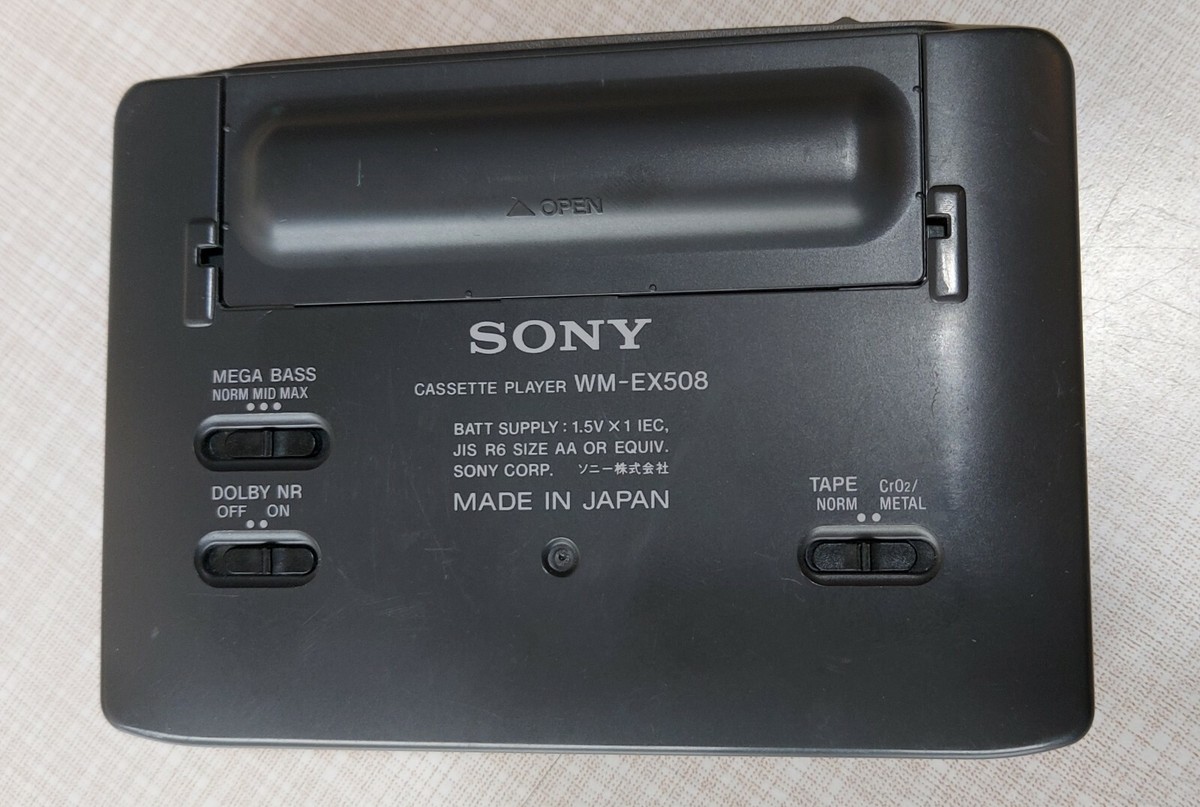 🎧 Nice Sony Walkman WM EX-508 Mega Bass | eBay