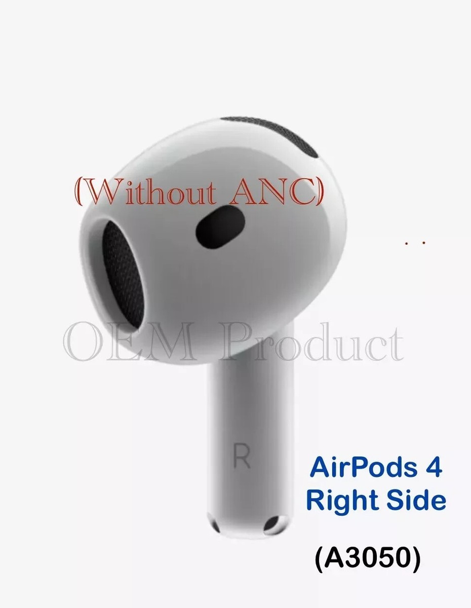 Original Apple AirPods 4 Wireless Earbuds Right Side - (Without