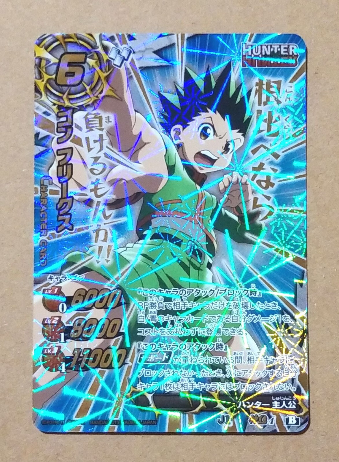 HUNTER×HUNTER カードダスマスターズ No.79 ゴン& キルア HUNTER