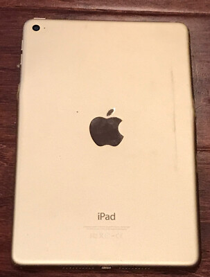 Apple iPad mini 4th Generation A1538 Wi-Fi 128gb Rose Gold Broken