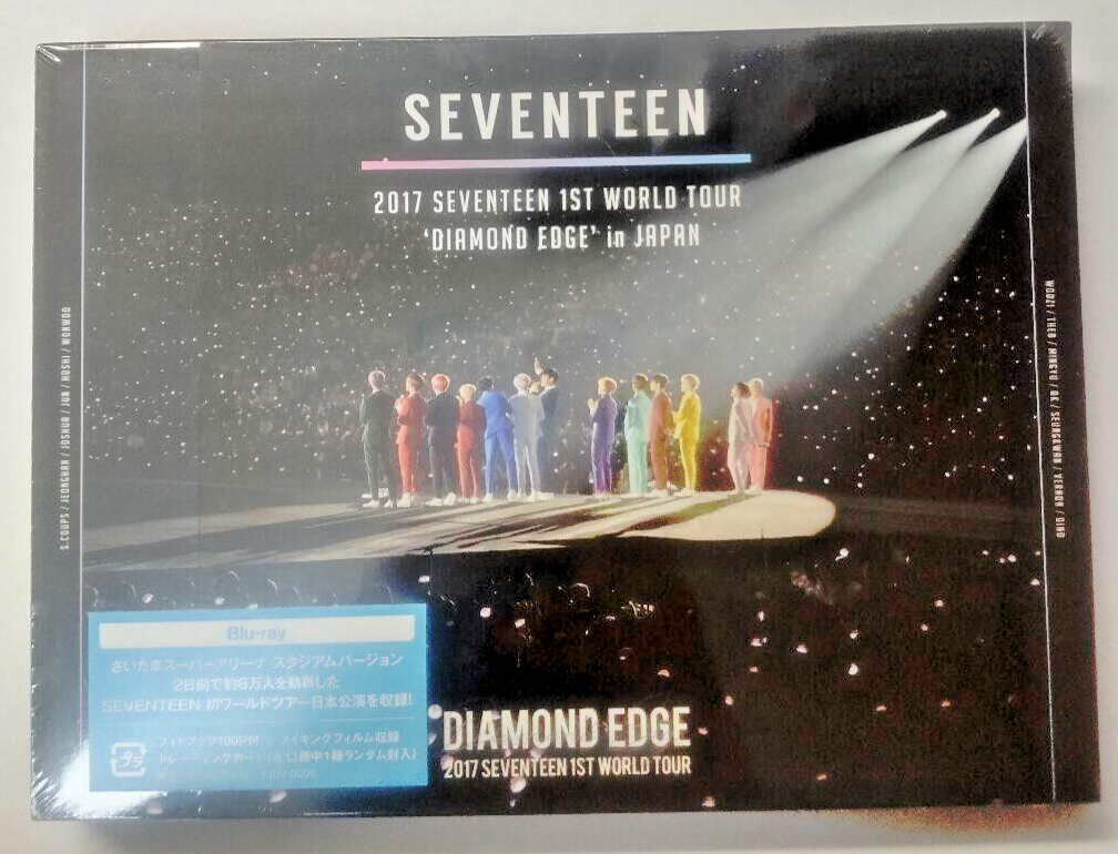 SEVENTEEN 2017 1st World tour DIAMOND EDGE in JAPAN Blu-ray New
