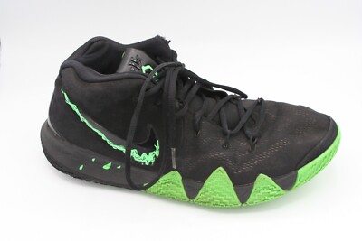 Nike Kyrie Irving 4 Halloween Men 13 Basketball Black Rage Green