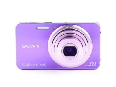 SONY Cyber Shot DSC-W570 Violet Digital Camera Japanese language