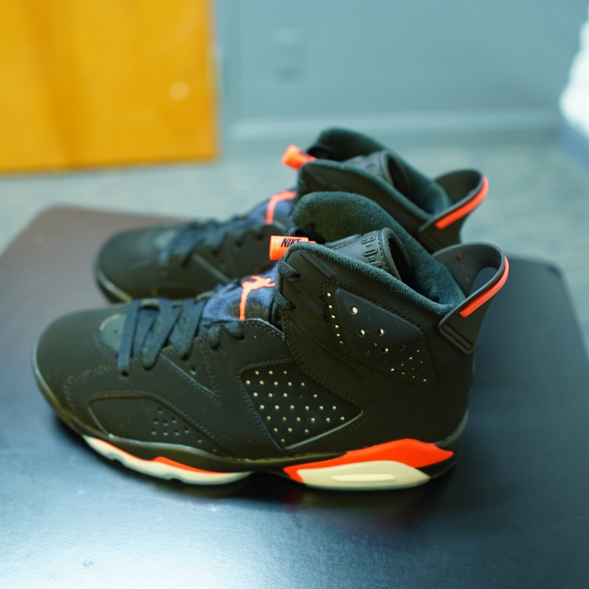 Size 8 - Air Jordan 6 Retro Black Infrared NEW | eBay