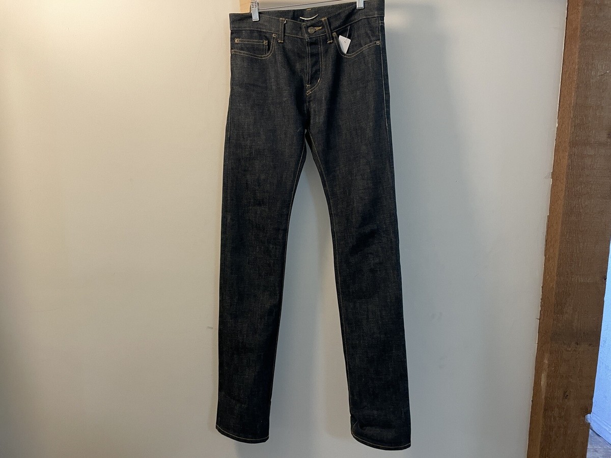 Saint Laurent D03 M/ST-LW Mens Jeans Japanese Denim 100% Cotton 33