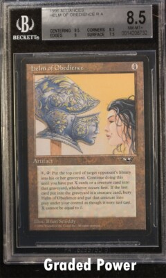 Alliances Helm of Obedience 8.5 (8732) Magic MTG | eBay