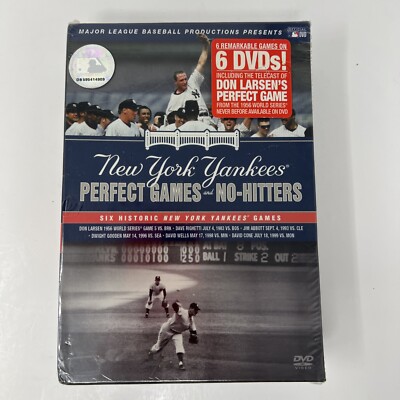 The New York Yankees: Perfect Games and No-Hitters New SEALED 6