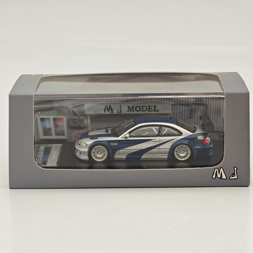 1:64 MJ M3 GTR E46 Need For Speed Metal Diecast Model Car