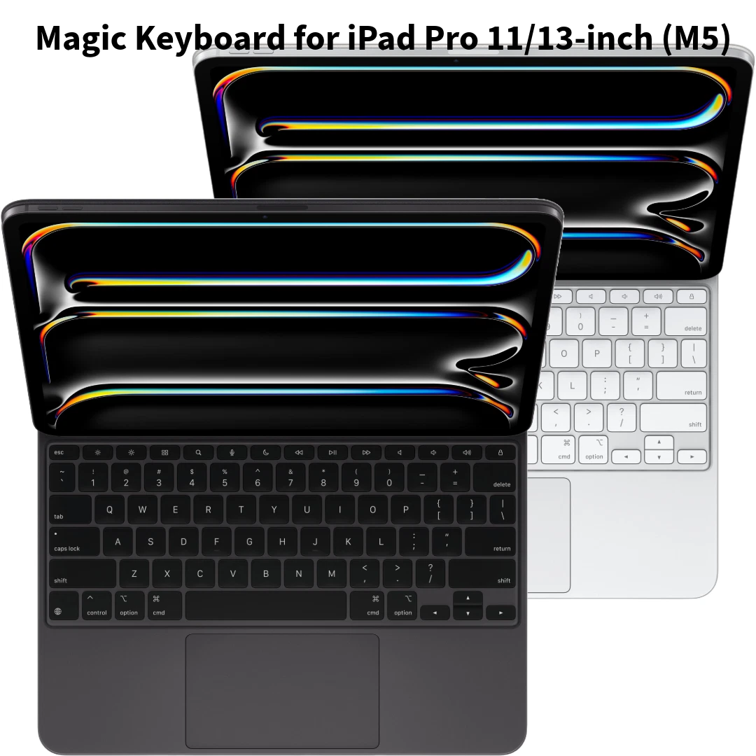 New 2025 Apple - Magic Keyboard for iPad Pro M5 - 11-inch, 13-inch