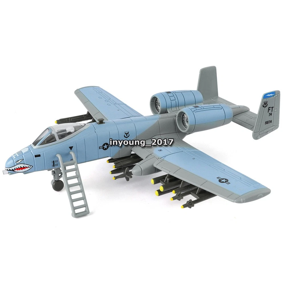 A-10 Thunderbolt II Contemporary Diecast Military Airplanes for