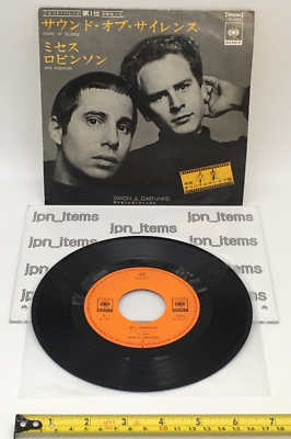 Simon & Garfunkel Mrs. Robinson Sounds Of Silence Single Vinyl