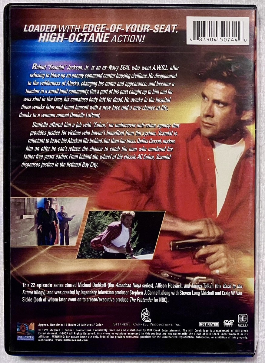 Cobra The Complete Series (DVD) Michael Dudikoff, Allison Hossack