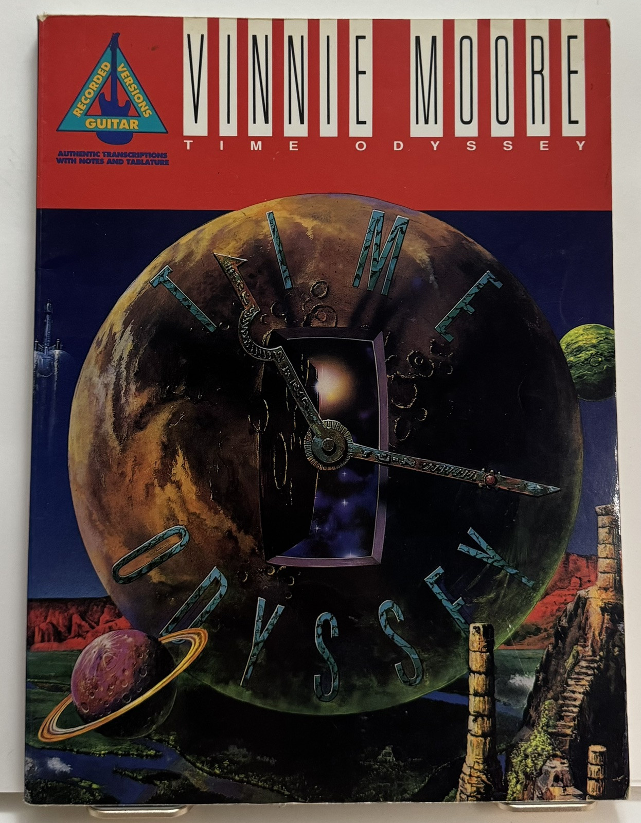 Vinnie Moore, Time Odyssey, Guitar Recorded Versions, Songbook