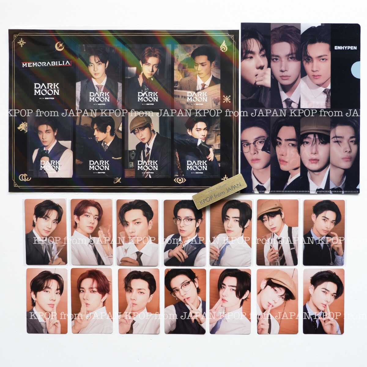 ENHYPEN DARK MOON MEMORABILIA Weverse japan UMS Lucky draw