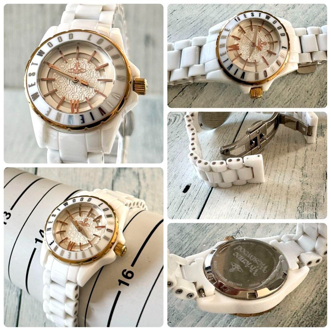 Vivienne Westwood Ceramic Watch for Women Used From Japan Check