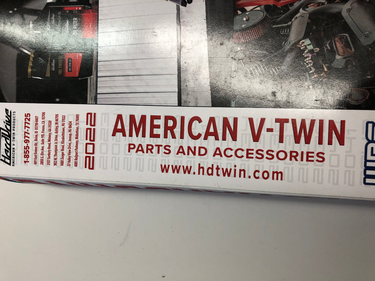 Genuine Parts & Accessories Book American V-Twin 2022 P/N 99-2022T