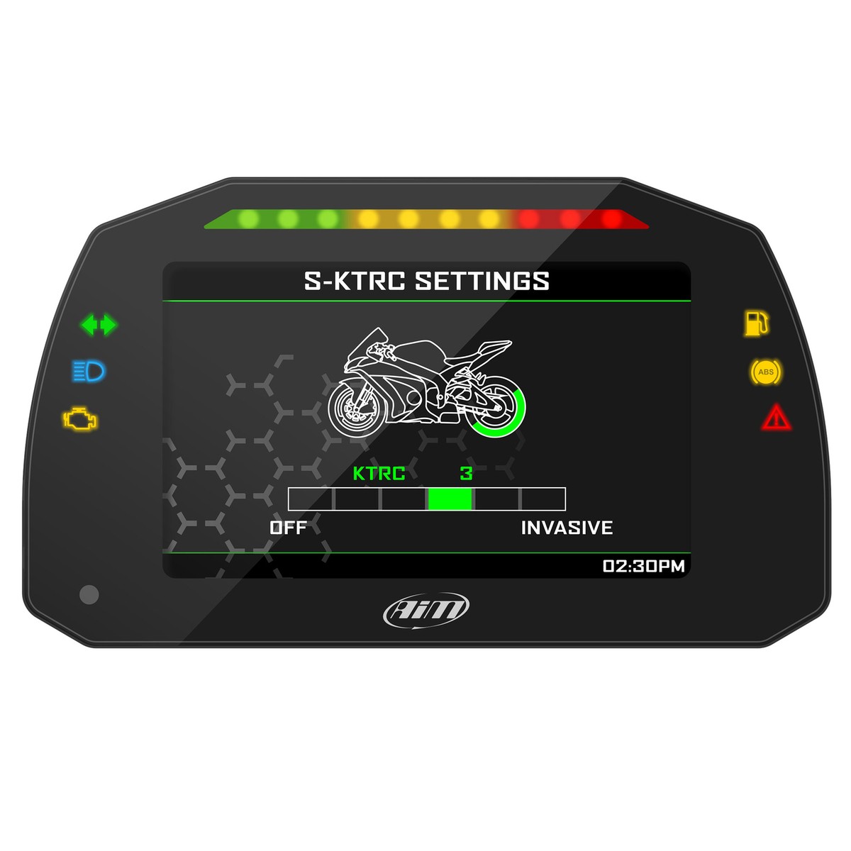 AiM Motorsport MXK10 Kawasaki ZX-10R (Gen5 16-19) Plug & Play Dash