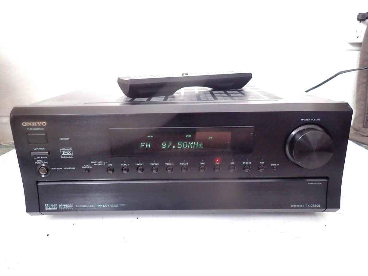 Onkyo TX-DS898 THX Certified 7.1 x 110W Home Theater Receiver