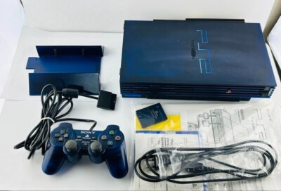 PlayStation 2 PS2 Console Midnight Blue color SCPH-50000MB/NH BB