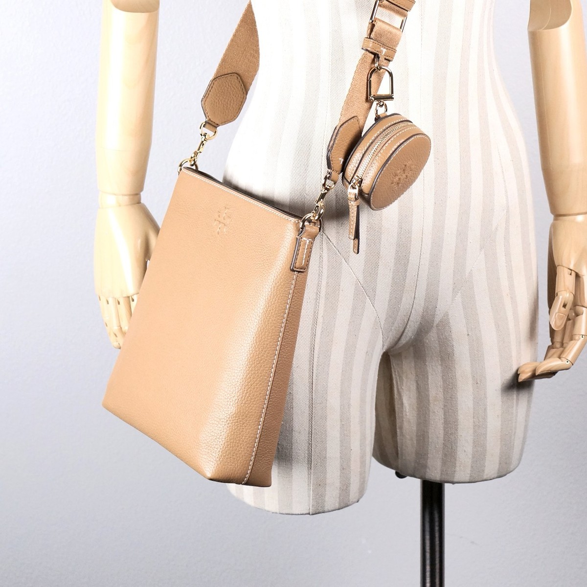 Tory Burch Tiramisu Swingpack Shoulder Bag Crossbody Messenger and