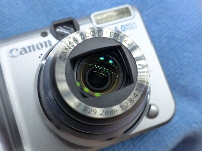 Canon PowerShot A610 5.0MP / CCD Digital Camera Silver | eBay